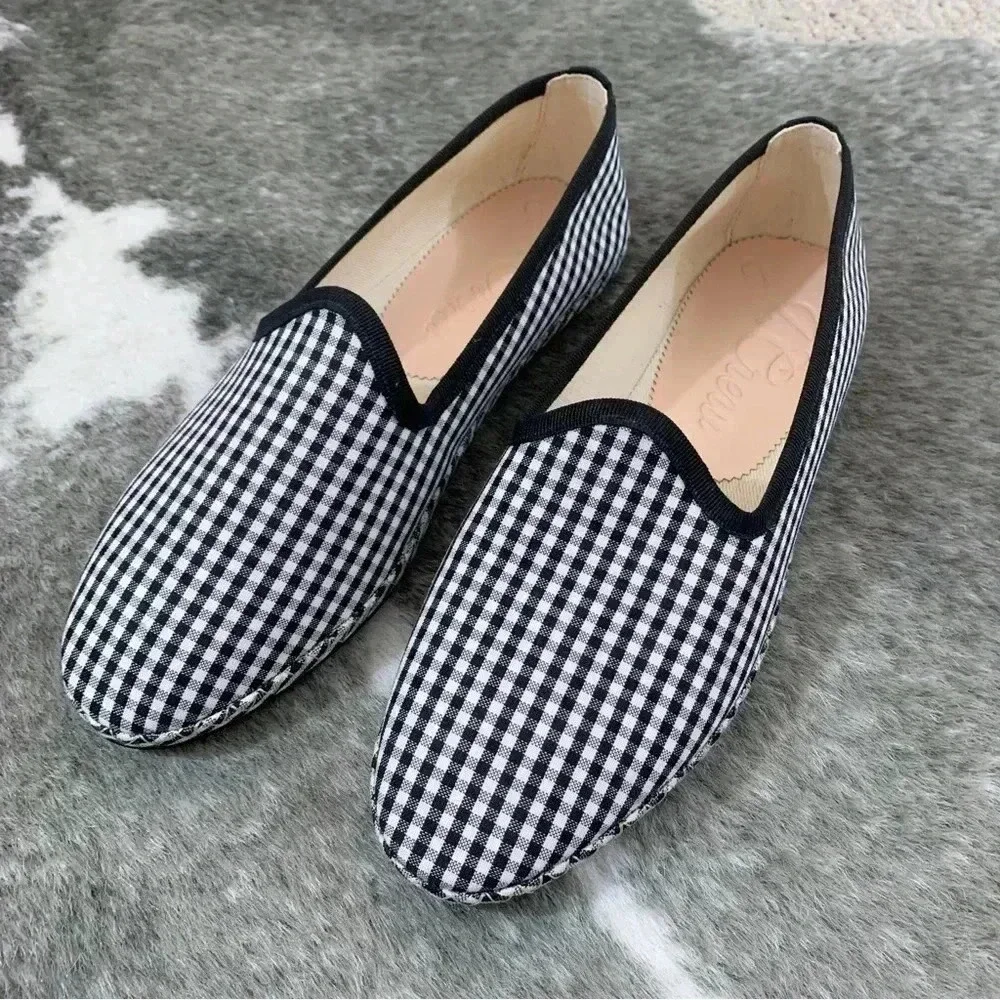 J. Crew Canvas Venetian Loafers